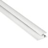 Fibo Polished Chrome H-Shaped 2-Part Stacking Profile 2.4m