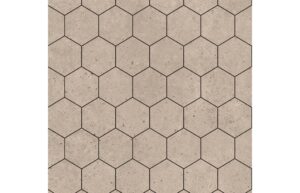 Fibo Urban - Rough Cement (Hexagonal) - Single