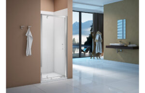 Merlyn Vivid Boost 800mm Pivot Door - Chrome