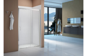 Merlyn Vivid Boost 1700mm Sliding Door - Chrome
