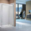 Merlyn Vivid Boost 700mm Side Panel - Chrome