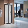 Merlyn Vivid Boost 760mm Bi-fold Door - Matt Black