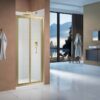Merlyn Vivid Boost 700mm Bi-fold Door - Brushed Brass