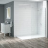 Merlyn 760mm Wetroom Panel - Chrome