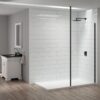 Merlyn Wetroom 3m Vertical Pole - Matt Black