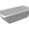 Ramsdell Square Double End SUPERCAST 1700x700x550mm 0TH Bath w/Legs