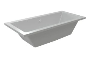 Ramsdell Square Double End 1700x700x550mm 0TH Bath w/Legs