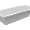 Ramsdell Square Single End 1800x800x550mm 0TH Bath w/Legs