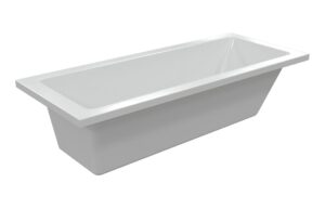 Ramsdell Square Single End 1700x750x550mm 0TH Bath w/Legs