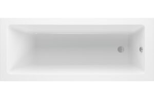 Ramsdell Square Single End SUPERCAST 1700x700x550mm 0TH Bath w/Legs