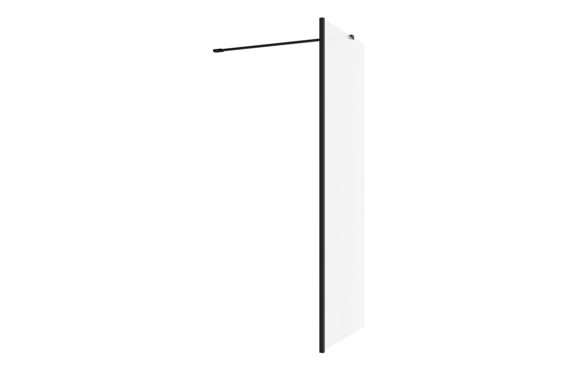 REFX-ICONIX-FLUTED-BLK-WETROOM-SUPPORT-SIDEPANEL-AngledRight_CO