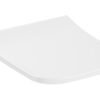 VitrA Integra Square Soft Close Slim Toilet Seat - White