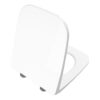 VitrA Universal Square Slim Soft Close Toilet Seat - White