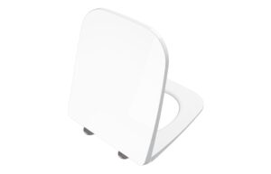 VitrA Universal Square Slim Soft Close Toilet Seat - White