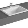 VitrA Integra 550x450mm 1TH Semi Recessed Basin - White