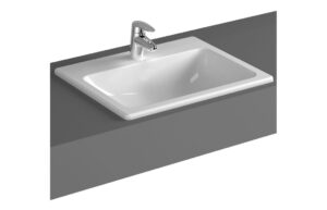 VitrA Integra 550x450mm 1TH Semi Recessed Basin - White