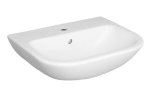 VitrA Zentrum 600x460mm 1TH Vanity Basin w/Overflow - White