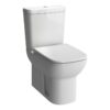 VitrA S20 Open Back Close Coupled Pan Only - White