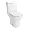 VitrA Zentrum SmoothFlush Comfort Height Close Coupled Pan Only - White
