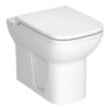VitrA S20 Square SmoothFlush Back to Wall Pan Only - White