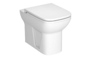 VitrA S20 Square SmoothFlush Back to Wall Pan Only - White