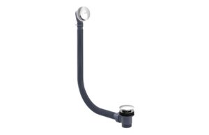 VitrA Round Bath Waste - Chrome
