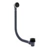 VitrA Round Bath Waste - Matt Black
