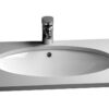 VitrA S20 550x445mm 1TH Semi Recessed Basin - White