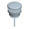 VitrA Universal Ceramic Waste (Push-Open) - White