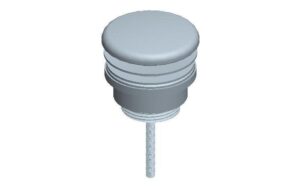 VitrA Universal Ceramic Waste (Push-Open) - White