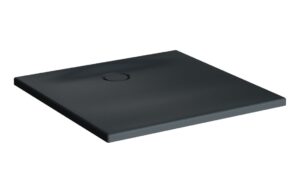 VitrA Leaf 800mm x 800mm Square Tray - Matt Anthracite