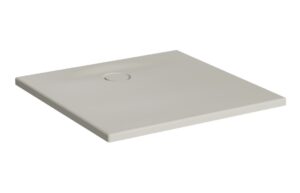 VitrA Leaf 800mm x 800mm Square Tray - Matt Taupe