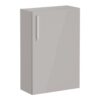 VitrA Root Flat 55cm 1 Door Slim Lower/Base Unit (RH Hinge) - Bright Sahara Beige
