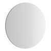 VitrA 595x595mm Round Mirror - Brushed Chrome