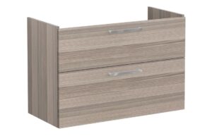 VitrA Root Flat 100cm 2 Drawer Washbasin Unit - Cordoba