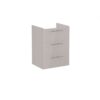 VitrA Root Flat 60cm 3 Drawer Washbasin Unit - Bright Sahara Beige