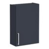 VitrA Root Flat 60cm 1 Door Upper/Wall Unit (RH Hinge) - Matt Dark Blue