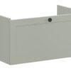 VitrA Root Classic 80cm 1 Drawer Washbasin Unit - Matt Retro Green