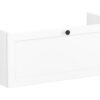 VitrA Root Classic 100cm 1 Drawer Slim Washbasin Unit - Matt White