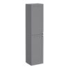 VitrA Root Classic 40cm 2 Door Tall Unit (LH Hinge) - Matt Grey