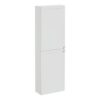 VitrA Root Classic 55cm 2 Door Slim Tall Unit (LH Hinge) - Matt Light Grey