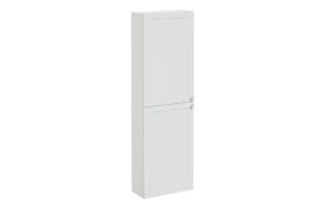 VitrA Root Classic 55cm 2 Door Slim Tall Unit (LH Hinge) - Matt Light Grey