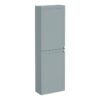 VitrA Root Classic 55cm 2 Door Slim Tall Unit (LH Hinge) - Matt Fjord Green