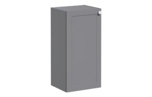 VitrA Root Classic 40cm 1 Door Lower/Base Unit (LH Hinge) - Matt Grey