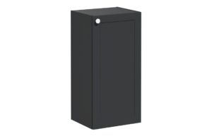VitrA Root Classic 40cm 1 Door Lower/Base Unit (RH Hinge) - Matt Graphite