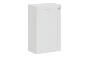 VitrA Root Classic 40cm 1 Door Slim Lower/Base Unit (LH Hinge) - Matt Light Grey