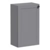 VitrA Root Classic 40cm 1 Door Slim Lower/Base Unit (LH Hinge) - Matt Grey