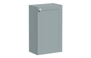 VitrA Root Classic 40cm 1 Door Slim Lower/Base Unit (RH Hinge) - Matt Fjord Green