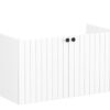 VitrA Root Groove 100cm 2 Door Washbasin Unit - Matt White
