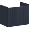 VitrA Root Groove 60cm 1 Drawer Washbasin Unit - Matt Dark Blue